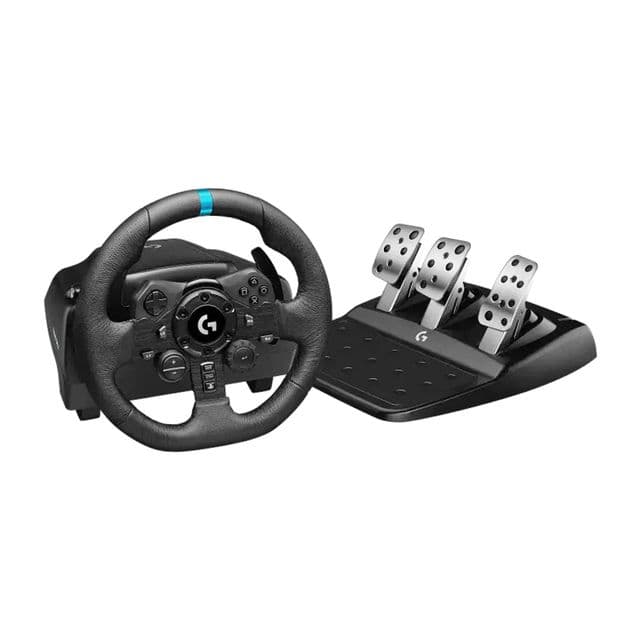 Logitech G923 Racing Wheel and Pedals — view 1